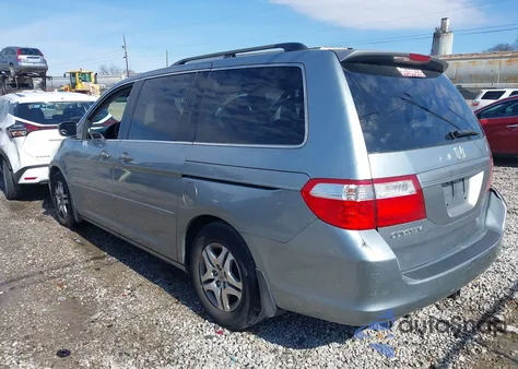 2006 Honda Odyssey Ex-L из США, поврежденный, VIN 5FNRL38696B007208